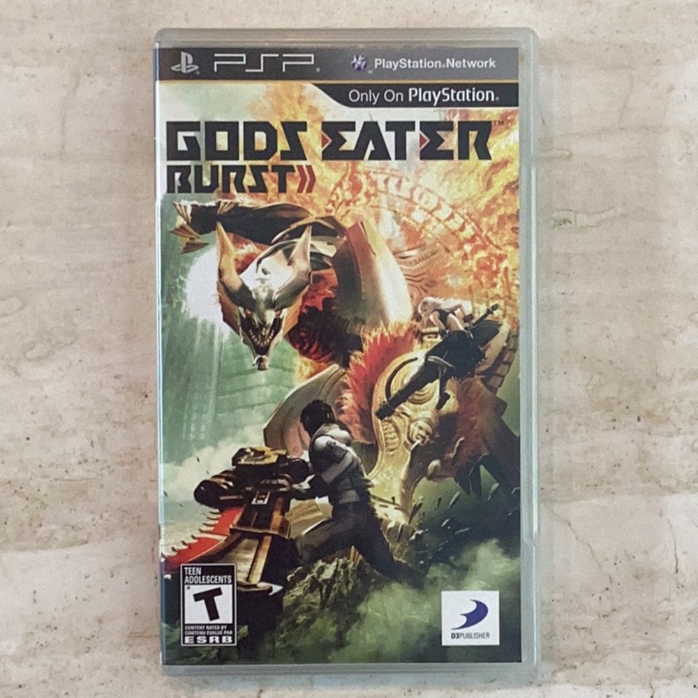 Gods Eater Burst PSP Game Sony UMD PlayStation CIB